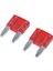 60PCS 10A 10A Otomatik Mini Blade Sigortalar Araba Için Kırmızı (Yurt Dışından) 5