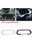 Araba Dashboard Gösterge Paneli Ekran Çerçeve Kapak Kiti Trim Için Tiguan Mk2 2017 - 2022 Karbon Fiber (Yurt Dışından) 3