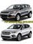Ford Escape Kuga 2 2013 2014 2015 2016 2017 2018 2019 Krom Arka Cam Spoyleri Kapağı Trim Direk Direkleri Dekorasyon (Yurt Dışından) 3