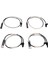 4 Adet Araba Ön ve Arka Abs Tekerlek Hız Sensörü Bmw E82 128I E90 328I 34526760424 34526760425 34526762476 34526870075 (Yurt Dışından) 1