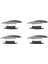Mercedes Benz C-Class W206 2022 Araba Dış Kapı Kolu Kase Koruma Kapağı Trim Sticker Krom (Yurt Dışından) 1