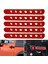 Adet Alüminyum Kapı Kolu Yan Kapı Kulp Kılıfı Dekorasyon Trim Için Wrangler Jk 2-Door/4-Door 2007-2018 (Yurt Dışından) 2