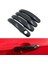 8 Adet Araba Karbon Fiber Kapı Kolu Dış Kapılar Kulp Kılıfı Kapakları Ford Focus Escape Kuga-Ranger 2013-2018 (Yurt Dışından) 5