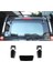 Jeep Commander 2006-2010 Araba Bagaj Kapağı Arka Cam Cam Menteşe Kapağı Trim Sticker Aksesuarları Abs Karbon Fiber (Yurt Dışından) 4