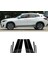 Bmw-X2 2019-2022 Araba Kapı Pencere Bc Sütun Mesajları Kapak Şerit Paneli Trim Aksesuarları Pc Siyah 8 Paket (Yurt Dışından) 4