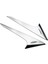 Araba Arka Pencere Spoiler Trim Şerit Lexus RX450H RX200T RX350 2023 Dış Aksesuarlar, 2 Adet (Yurt Dışından) 4