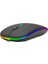 Everest SM-BT11 USB Siyah 2ın1 Bluetooth 2.4ghz Şarj Edilebilir Kablosuz Mouse (4172) 3