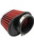 1 Adet Evrensel Yuvarlak Konik Araba Motosiklet Hava Filtresi 51MM 2 Inç Emme Filtresi-Kırmızı (Yurt Dışından) 1