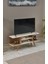Ahşap Tv Sehpası 150 x 35 x 58 cm Kapaksız 1 Orta Raflı 3