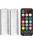 Araba Iç Aydınlatma Rgb LED Işık Kablosuz Uzaktan Araba Dekoratif Lambası Otomatik Ortam Işığı Lambası Şarj Ayak Işığı (Yurt Dışından) 1