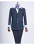 Italyan Stil Erkek Ceket Pantolon Spor Takım Elbise Lacivert T13228 4