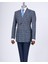Italyan Stil Slim Fit Erkek Kombin Ceket Pantolon Takım Elbise Lacivert T13080 1
