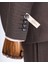 Italyan Stil Ceket Yelek Pantolon Takım Elbise Kahverengi T12827 4