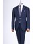 Regular Fit Takım Elbise Gömlek Kemer Kravat Set Lacivert T13591 1