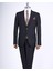 Regular Fit Takım Elbise Gömlek Kemer Kravat Set Siyah T13590 5