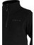 Clara Çocuk Yarım Fermuarlı Ince Polar Sweatshirt Siyah 3