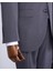 Slim Fit Takım Elbise Gömlek Kemer Kravat Set Antrasit T13596 3
