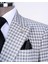 Italyan Stil Slim Fit Erkek Kombin Ceket Pantolon Takım Elbise Gri T13081 5