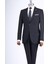Slim Fit Takım Elbise Gömlek Kemer Kravat Set Siyah T13566 1