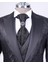 İtalyan kesim slim fit ceket yelek pantolon damatlık set siyah T12522 2