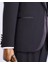Italyan Stil Slim Fit Şal Yaka Ceket Yelek Pantolon Damatlık Set Siyah T13691 4