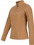 Camila Kadın Yarım Fermuarlı Ince Polar Sweatshirt Camel 2