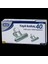 Beyaz Metal Kıskaç 40 mm 24 Parça Yaylı Cilt Kıskaçı (4172) 1