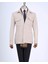 Italyan Stil Slim Fit Spor Tek Ceket Erkek Vizon T13522 4