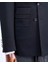 Italyan Stil Slim Fit Kruvaze Sivri Yaka Erkek Ceket Siyah T13290 5
