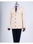 Italyan Stil Slim Fit Mevsimlik Spor Erkek Ceket Bej T13089 1