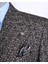 Italyan Stil Slim Fit 8 Drop Balıksırtı Desen Ceket Siyah T13440 5