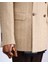 Italyan Stil Slim Fit 8 Drop Balıksırtı Desen Ceket Bej T13441 5