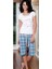 Şahinler Kadın Yazlık Altı Simli Pijama 21520 2