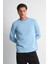 Alexandergardı Uzun Kollu Bisiklet Yaka Basic Sweatshirt 1