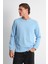 Alexandergardı Uzun Kollu Bisiklet Yaka Basic Sweatshirt 3
