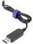 Usb'den Dc'ye Dönüştürme Kablosu 5V - 9V Gerilim Yükseltme Kablosu 5.5x2.1mm Dc Erkek 1m Yeni (Yurt Dışından) 2