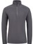 Cedric Erkek Yarım Fermuarlı Ince Polar Sweatshirt Antrasit 1