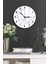 Cam Duvar Saati Yuvarlak 1029 30 x 30 cm 1