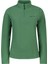 Camila Kadın Yarım Fermuarlı Ince Polar Sweatshirt Yeşil 1