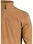 Cedric Erkek Yarım Fermuarlı Ince Polar Sweatshirt Camel 4