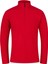 Cedric Erkek Yarım Fermuarlı Ince Polar Sweatshirt Kırmızı 1