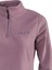 Camila Kadın Yarım Fermuarlı Ince Polar Sweatshirt Lila 3