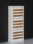 3 Raflı Mdf Dekorlu Metal Ayakkabılık 1