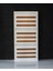 3 Raflı Mdf Dekorlu Metal Ayakkabılık 3
