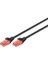 Cat 6 U-Utp Patch Cord, Cu, Lszh Awg 26/7, Length 0.25 M, Color Black 2