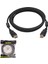 HDMI Kablosu 5mt Gold 3D 4K Örgülü Filtreli Gabble Gab-05 1