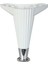 Luxury 15 cm Zirve Model Beyaz-Krom Etek 1 Adet 1