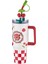 Dıller Quencher Cup 1200 ml Pipetli/rahat Içim Kulplu Paslanmaz Çelik Termos -FFDILLERD9221 2
