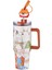 Dıller Quencher Cup 1200 ml Pipetli/rahat Içim Kulplu Paslanmaz Çelik Termos -FFDILLERD9222 2