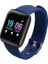 116PLUS Akıllı Izle Bluetooth Pedometre Lacivert (Yurt Dışından) 1